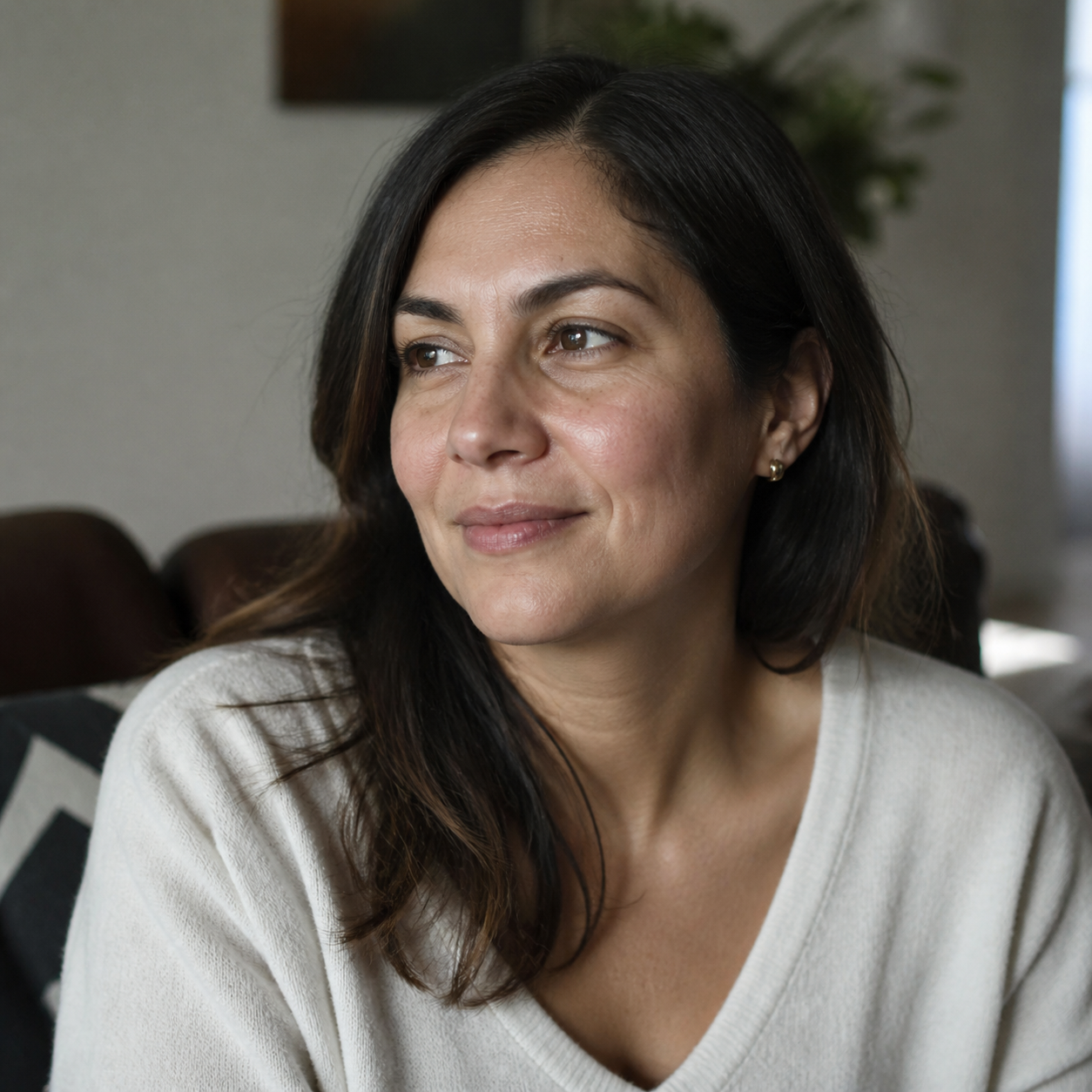 Retrato ilustrativo de María